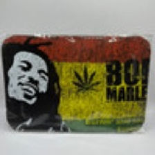 Bob Marley Rolling Tray 7X5.5 Magnet Cover