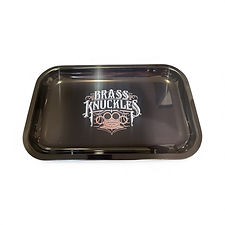 Brass Knuckles Medium Metal Rolling Tray
