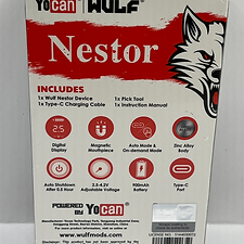 Yocan x Wulf Nestor Vaporizer – Digital Display | 900mAh | Adjustable Voltage - Image 2