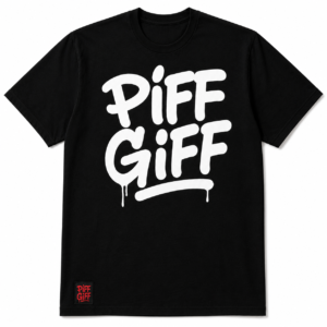 Piff Giff Black T-Shirts